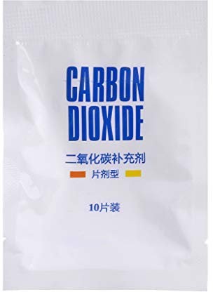 HINAYOSAN Co2-Tabletten für Aquarien, 10 Tabs bieten die gleiche Funktion und Wirkung wie abgefülltes Co2, einfach zu verwenden