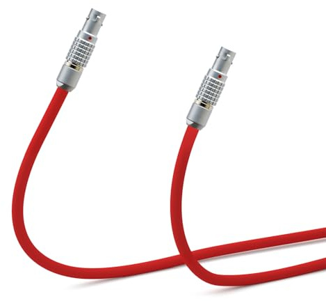 Alvin's Cables Ultra Soft 2 Pin to 2 Pin Power Cable for Teradek Bond, for ARRI Alexa, Z CAM E2, 45cm|18inches
