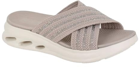 Cipriata L657F-3 Womens Cross Over Mule Grey size 3