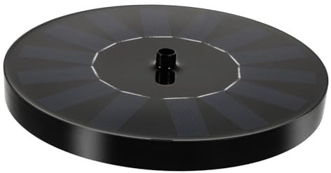 MOBUTOFU Pompe De Fontaine Solaire Pour Jardin Fontaine Flottante Alimentée Par Énergie Solaire Pour Bassin Jardin Et Décoration Extérieure