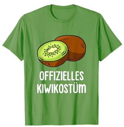 Offizielles Kiwikostüm Kiwi Kostüm Karneval Fasching T-Shirt