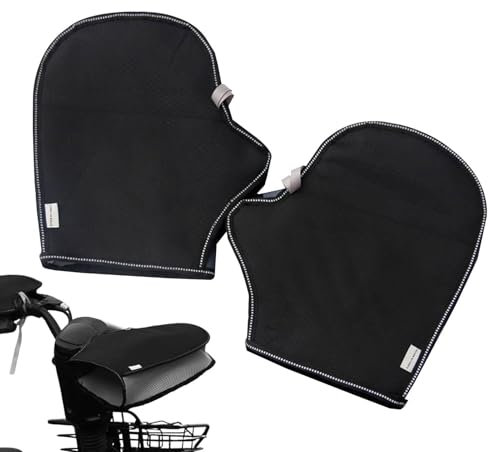 Holdes Lenkerhandschuhe, Muffs Grip – Muffs-Handschuhe für Fahrräder aus atmungsaktivem Netzgewebe | Zubehör für Motorradgriff, Abdeckung für Fahrradlenker