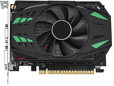 Oiqippnbv GT740 - Tarjeta gráfica GDDR3 de 2 GB, 128 bits, 993 MHz, 1250 MHz, 28 Nm, PCle X16 2.0 VGA+HD+DVI
