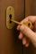 Chiave Universale Passpartout per Serrature Patent Interno | Compatibile AGB Serie Centro e Vecchio Tipo | Finitura Oro/Bronzato (Oro)