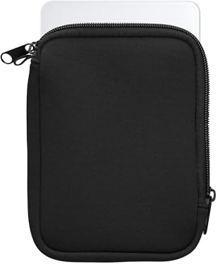 kwmobile Tastatur-Hülle kompatibel mit Apple Magic Trackpad - Neopren Schutzhülle Case Tasche für Tastatur - Neoprentasche für Keyboard - Schwarz