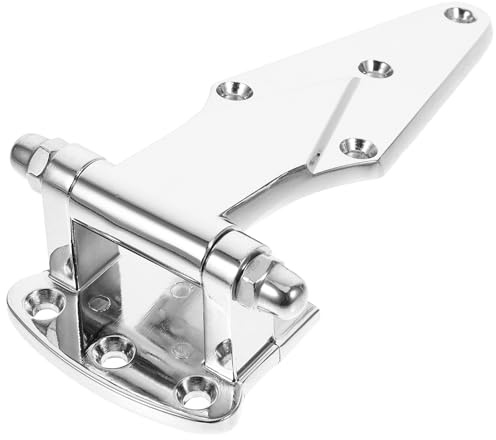 Toddmomy Bisagra de Aleación de Zinc para Puerta de Congelador y Horno Industrial, Bisagras de Metal Plegables para Cámara Frigorífica, Accesorio Profesional para Frigorífico