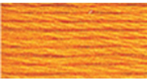 DMC 117–741 Sechs Strand Stickerei Cotton Floss, mittelgroß, Tangerine, 8.7-Yard
