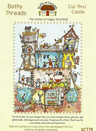 Bothy Threads Cross Stitch Kit - Cut Thru' Castle