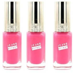 L'Oreal Color Riche Nail Varnish, 5 ml, Bermuda Rose 864-3pack