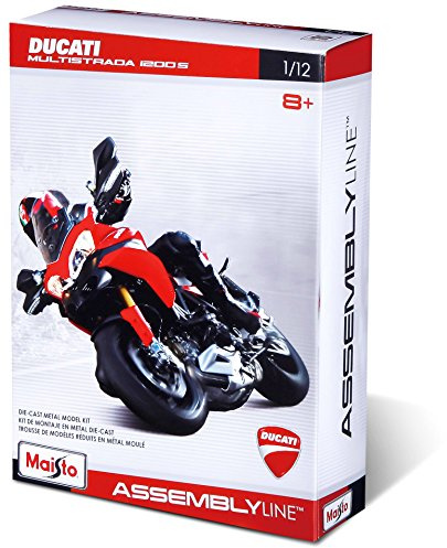 Bburago Maisto Frankreich m39051 Maisto – Moto im Set im 1/12 – Modell zufällige