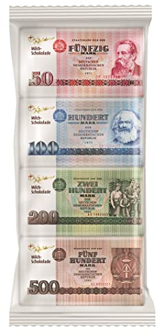 Argenta Schokoladen Täfelchen DDR Geldscheine - tolle DDR Kultprodukte - DDR Produkte