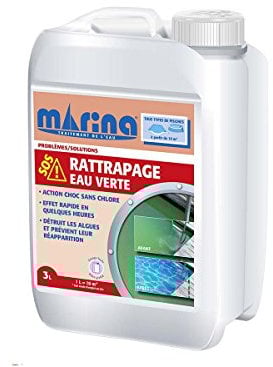 Anti-Algues choc SOS rattrapage eau verte 3 L