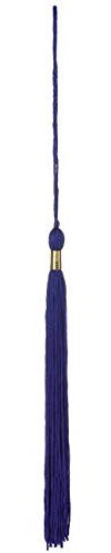 LIERYS Tassel Quaste für Doktorhut - Flexibel anpassbar - Accessoire mit Eleganz - Vielseitig einsetzbar - Saisonübergreifend - Unisex-Design Royalblau