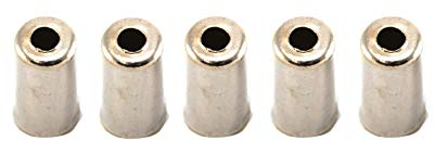 5 Stück Fahrrad Bremszughülle Ferrule Endkappen Bowdenzug Hüllen Kappe Crimp V2A