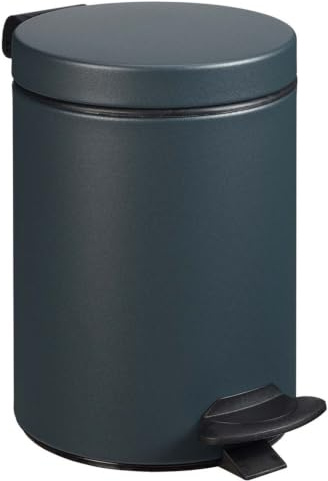 ROSSIGNOL Poubelle de salle de bains, Certifiée Origine France Garantie, Poubelle 3L, Poubelle à pédale, Seau intérieur amovible, Large pédale CYJEU