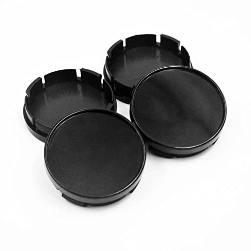 Rhinotuning 4 x 54mm ABS Matériau Noir Capuchons de moyeu de Roue Capuchons de moyeu pour 6M21-1003-AA BE8Z-1130-A 4252A041 28821FE141