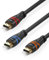 BlueRigger 8K HDMI Cable (2M - 3 Pack, 8K 60Hz HDR, 4K 120Hz, High Speed 48Gbps with Ethernet, eARC, 3D, HDCP 2.3) - Compatible with PS5, Xbox, Roku, Apple TV, Switch, PC