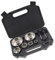 EMSea Kit de Scie-Cloche à Revêtement en Diamant pour Carreaux de Céramique avec Boîte de Rangement en Alliage 6 Trous 22 à 73mm Portable Durable Coupe de Béton