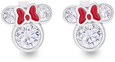Minnie Mouse Ohrringe Silber Rot E902851RZWL.PH