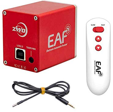 ZWO EAF USB Motorfokus Komplettset mit Handcontroller und Sensor / 5-V Stromversorgung über USB, ZWO-5V-EAF-A