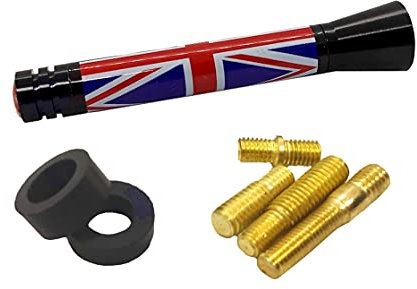 antenna per auto sportiva mini bandiera uk