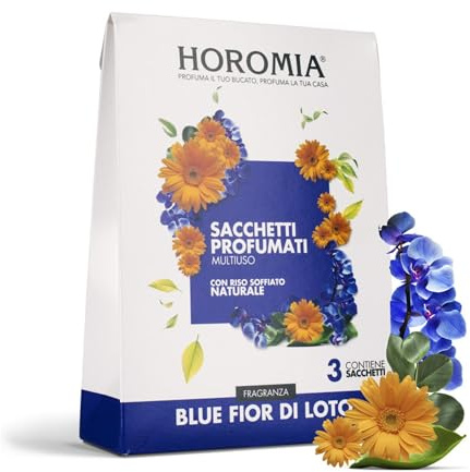 Mehrzweck-Duftsäckchen Horomia - Blue Blume di Lotus