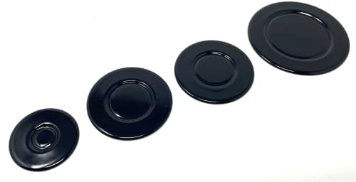 JPshop - Kit 4 piattelli adattabili a piano cottura cucina compatibile con Ariston - Hot Point - Nardi - Franke