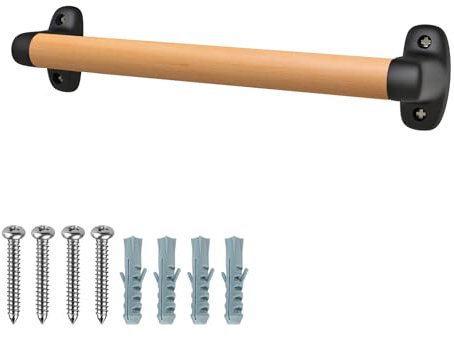 SELEWARE Barandilla de seguridad de madera de 12 pulgadas para parques infantiles, barandillas para parques infantiles, pasamanos, pasamanos para escaleras, barandillas para casitas de juegos