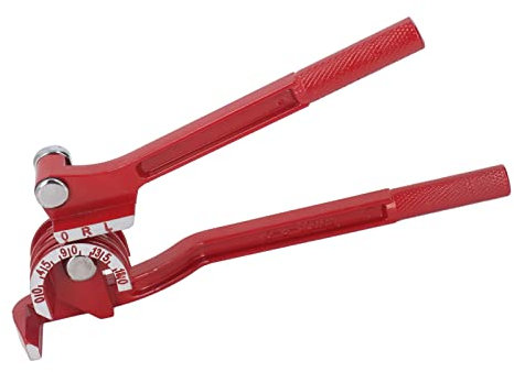 Cintreuse de Tubes 3 en 1, 180 Degrés 3 Rainures en Acier au Carbone galvanisé Outil à Main pour Tubes de 1/4 Po (6 mm), 5/16 Po (8 mm) et 3/8 Po (10 mm) de Diamètre