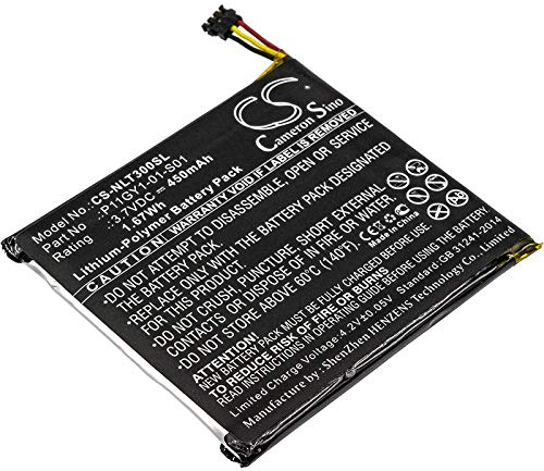 Cameron Sino Ersatz Akku für Nest Learning Thermostat T200377, Learning Thermostat T200477, Learning Thermostat T200577, Learning Thermostat T200877, T200877 PN:Nest 3701-0001-01, P11GY1-01-S01 450mAh