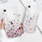 Xylota 2 Stück Handyhülle für iPhone XR 6,1 Hülle, Transparent Case mit Aesthetic Muster Blumen, Durchsichtig Weich Silikon Ultra Dünn TPU Stoßfeste Kratzfest Schutzhülle Frauen Mädchen Cover