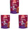 Rinti Chicko Plus Käse-Schinken-Würfel | 3er Pack | 3 x 80 g | Leckerli für Hunde | Hühnerbrustfilet mit herzhaften Käsestückchen + Schinken | Schonend luftgetrocknet