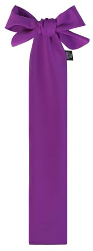 Harrison Howard Atmungsaktiver Pferdeschwanzschutz, Schlupf-Design, 2 Stränge, 55,9 cm Länge, Violett
