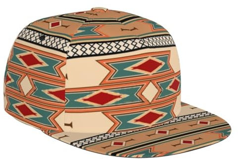 GTDEALS All Over PrintHat American Southwest Geometric Tribal Baseball Cap Street Dancer Sun Cap, Parent, One size