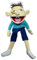 Jeffy Hand Puppet, Jeffy Handpuppe, Feebee Puppet Plüschtier Puppen, Lernspielzeug Zum Geschichtenerzählen, Pädagogische Handpuppe Aus Weichem Plüsch, Niedliche Weiche Plüschpuppe Für Kinderparty