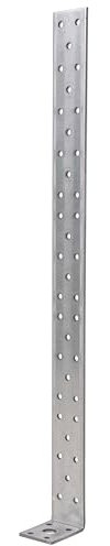 Alberts 849634 Zuganker | sendzimirverzinkt | 500 x 54 x 40 | 10er Set, Silber