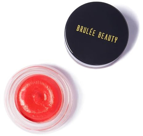 Brulée Beauty Multi Mousse | Highly Pigmented Blush, Soft Dewy Finish | Lightweight, Creamy, Blendable Lip and Cheek Tint | Vitamin C for Healthy Glow | Vegan & Cruelty-Free | Shade: Naranja - Orange