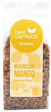 teeverliebt – Mango-Maracuja Bio Cold Brew | 100g | Premium Bio Eistee