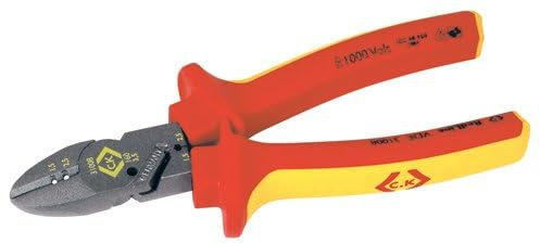 CK 431008 Redline VDE CombiCutter3 Side Wire/Cable Screw Cutter Pliers 160mm
