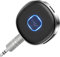 NEUTYPECHIC Ricevitore Bluetooth Aux 5.3, Bluetooth Auto Aux Jack 3.5mm, Adattatore Bluetooth Auto con Microfono per Altoparlanti Cuffie Chiamate in Vivavoce, Connessione Doppia