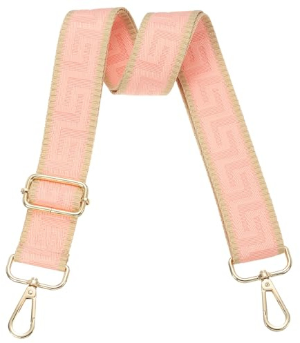 PATIKIL Taschengurt, Verstellbarer Umhängegurt Breiter Schultergurt Universal Ersatz Schultertaschengurt für Damenhandtaschen Canvas Satchels Rucksack, Pink