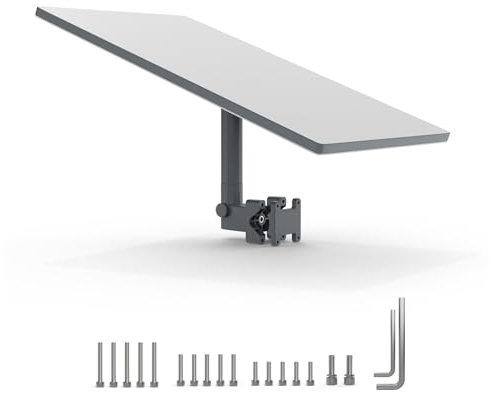 HOLACA Aufgerüstete Rv Ladder Halterung für Starlink Gen3/2,Starlink Mini, Stabiler Halt für Starlink V3/V2/Mini Montagesatz,Zubehör für Starlink Internet Kit Satellite,Variable Mastgrößen 0.8-1.97