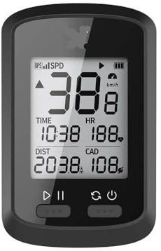 G/G + GPS Ordinateur de vélo sans Fil Compteur de Vitesse vélo de Route VTT étanche Bluetooth Cadence Vitesse Ordinateur de vélo(G)
