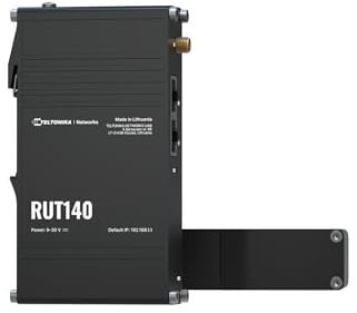 Teltonika - Router industrial RUT140, 2 x RJ45, 100 Mb/s, IP30