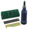 Kit complet de guide de tronçonneuse comprenant commode, graisse et outils de nettoyage de rainures