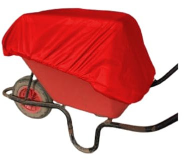 Wheelbarrow Cover Adjustable, Lots of Colours, Gardeners, Equestrians, (Red, Large)