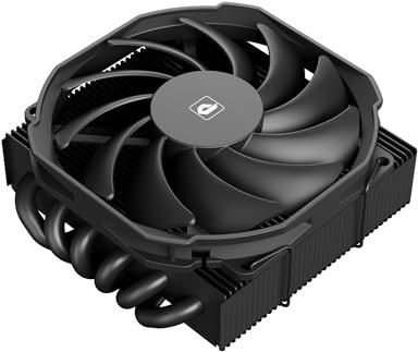 upHere H45K6 Low Profile CPU Cooler 45mm Height - 6 Heat Pipes, 150W TDP, 90mm PWM Fan for Intel LGA 1851/1700/115x/1200/2011/2066 & AMD AM5/AM4/AM3, Mini ITX Case Compatible