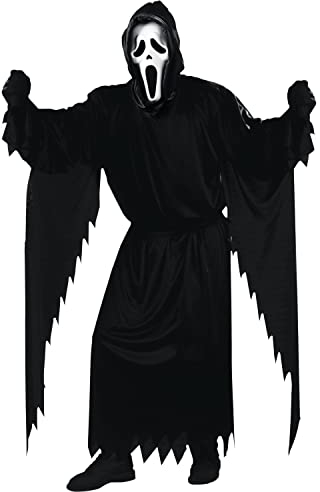 Chaks Adult Scream Fancy Dress Costume Standard