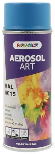 DUPLI-COLOR 666506 AEROSOL ART RAL 5015 himmelblau seidenmatt 400 ml