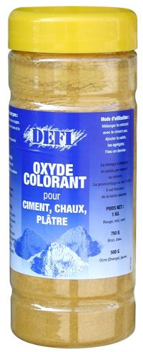 Colorant pour ciment et platre couleur pierre - OUTIFRANCE 7251500